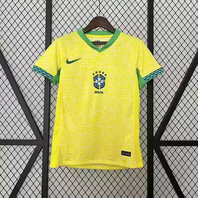 2024 Brazil football jersey Women Home