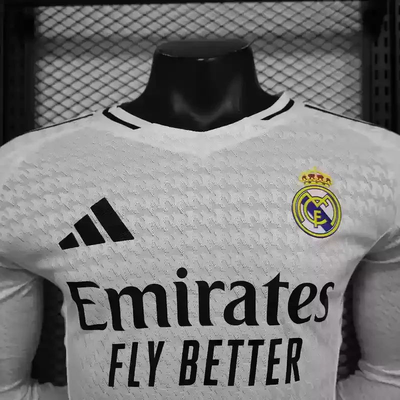 24/25 Player long sleeve Real Madrid home S-XXL