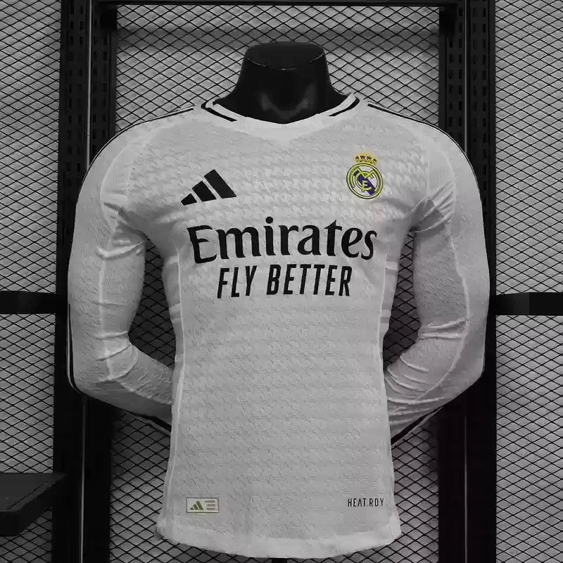 24/25 Player long sleeve Real Madrid home S-XXL