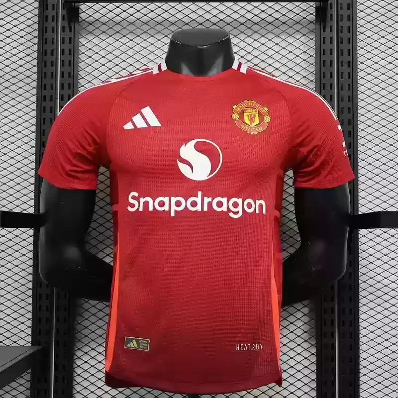 24/25 Manchester United Football Jersey Player version Home