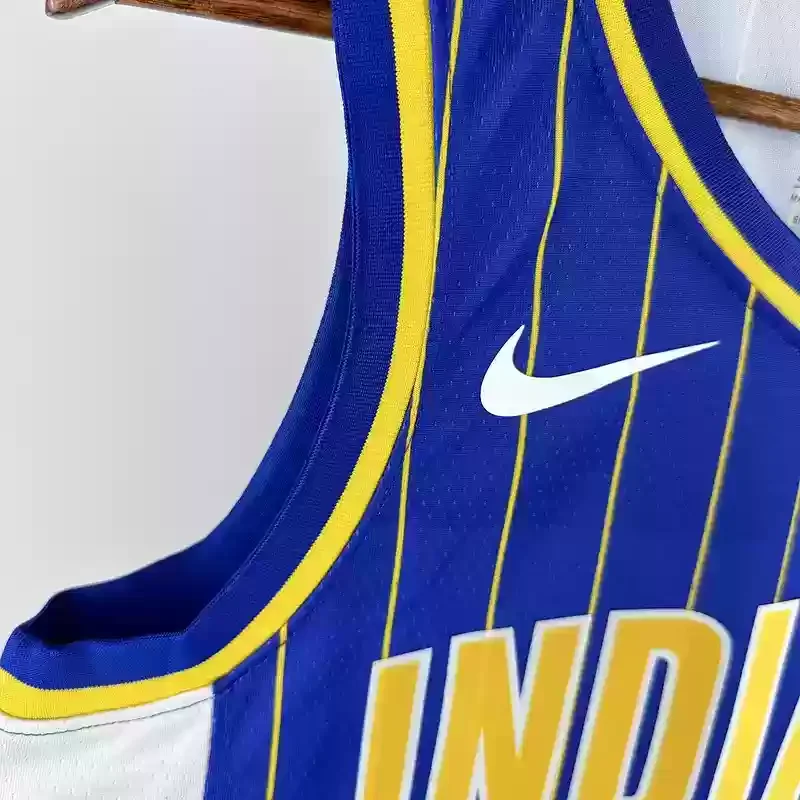 2021 Indiana Pacers Basketball Jersey  City Edition #0 HALIBURTON