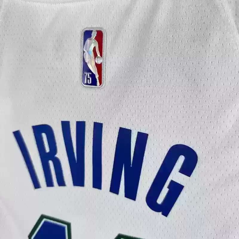 75th Years Dallas Mavericks #11 IRVING Basketball Jersey