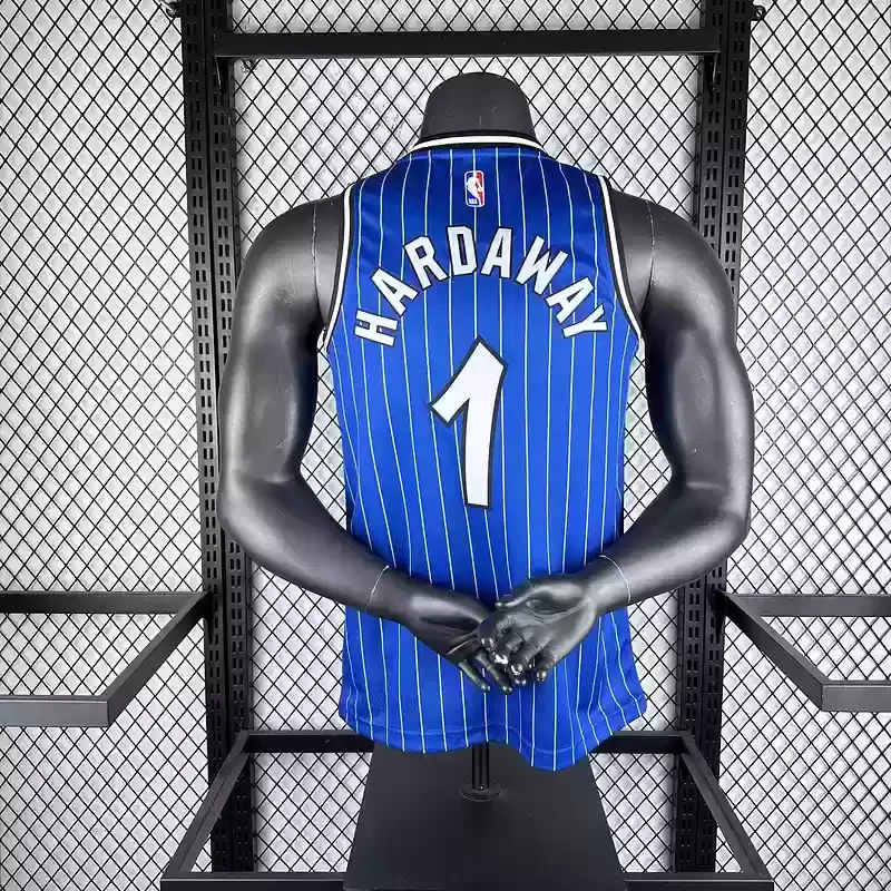 2019 Retro Orlando Magic Basketball Jersey #1 HARDAWAY Blue