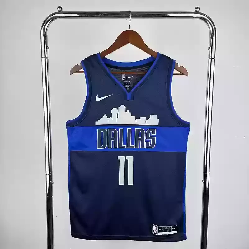 Dallas Mavericks Snow Mountain #11 IRVING Basketball Jersey