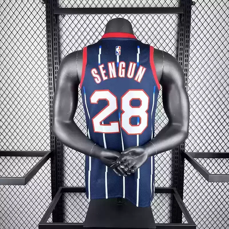 2023 Basketball Adult jersey for Houston Rockets #28 SENGUN