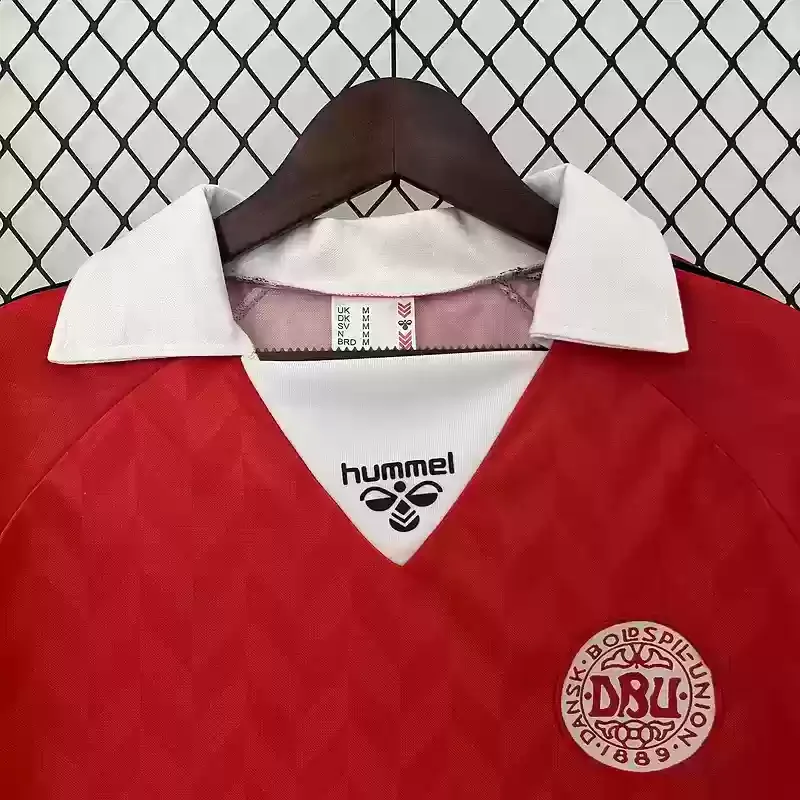 1988 Denmark Jersey Retro Home S-XXL