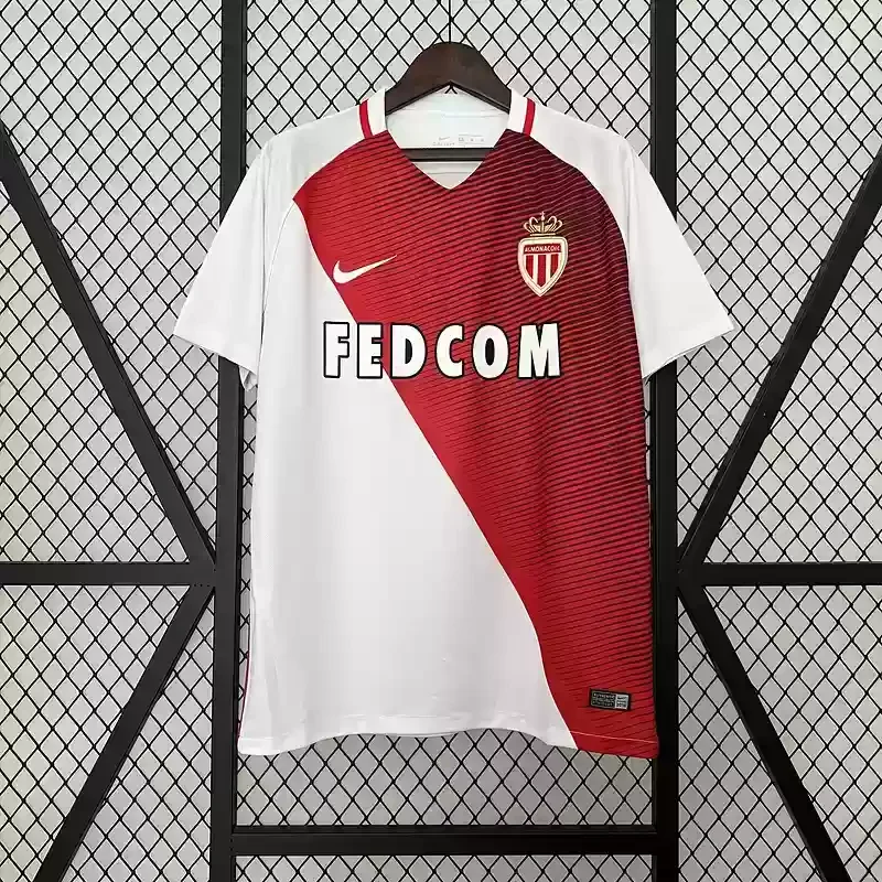 16/17 Monaco Jersey Retro Home S-XXL