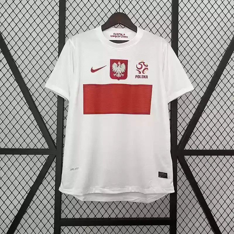 2012 Poland Jersey Retro Home