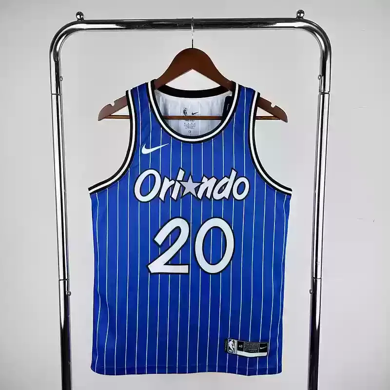 2019 Retro Orlando Magic Basketball Jersey #20 FULTZ Blue