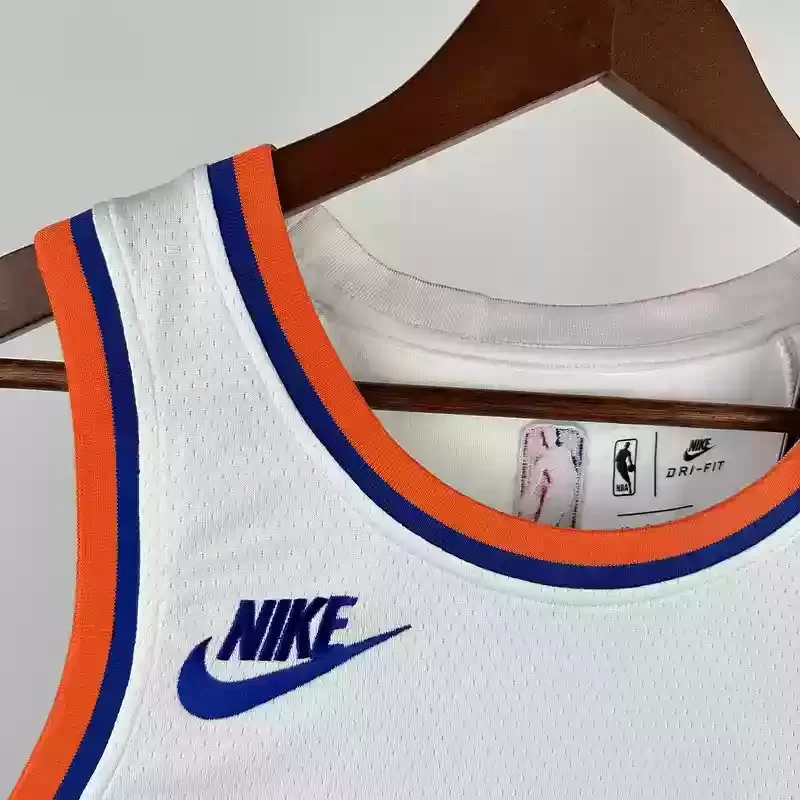 75th anniversary Retro Basketball Jersey for New York Knicks  #11 BRUNSON