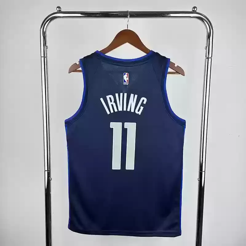 Dallas Mavericks Snow Mountain #11 IRVING Basketball Jersey