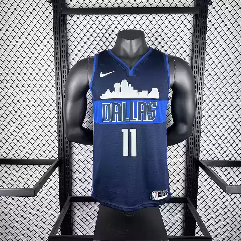 Dallas Mavericks Snow Mountain #11 IRVING Basketball Jersey