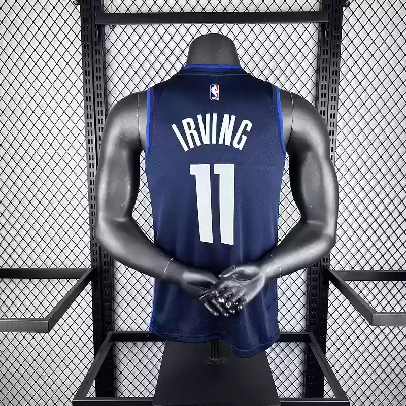 Dallas Mavericks Snow Mountain #11 IRVING Basketball Jersey