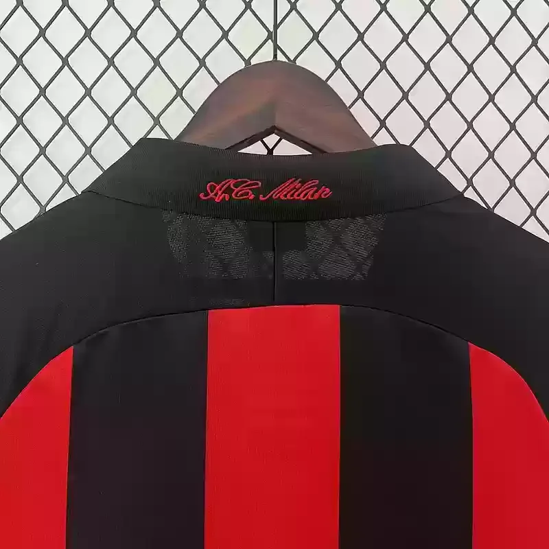 00/02 AC Milan Jersey Retro Home S-XXL