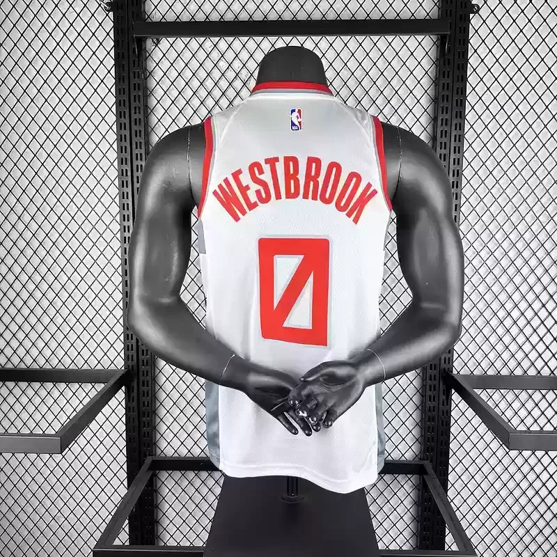 2020 Basketball jersey for Houston Rockets #0 WESTBROOK