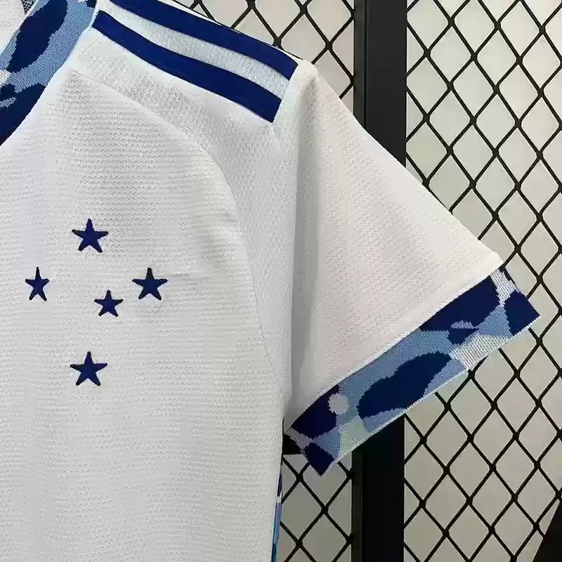 24/25 Cruzeiro Jersey Away for Womens uniform