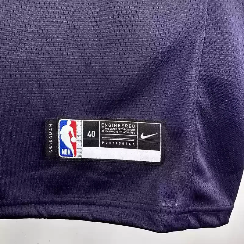 Minnesota Timberwolves Dark Purple #5 EDWARDS