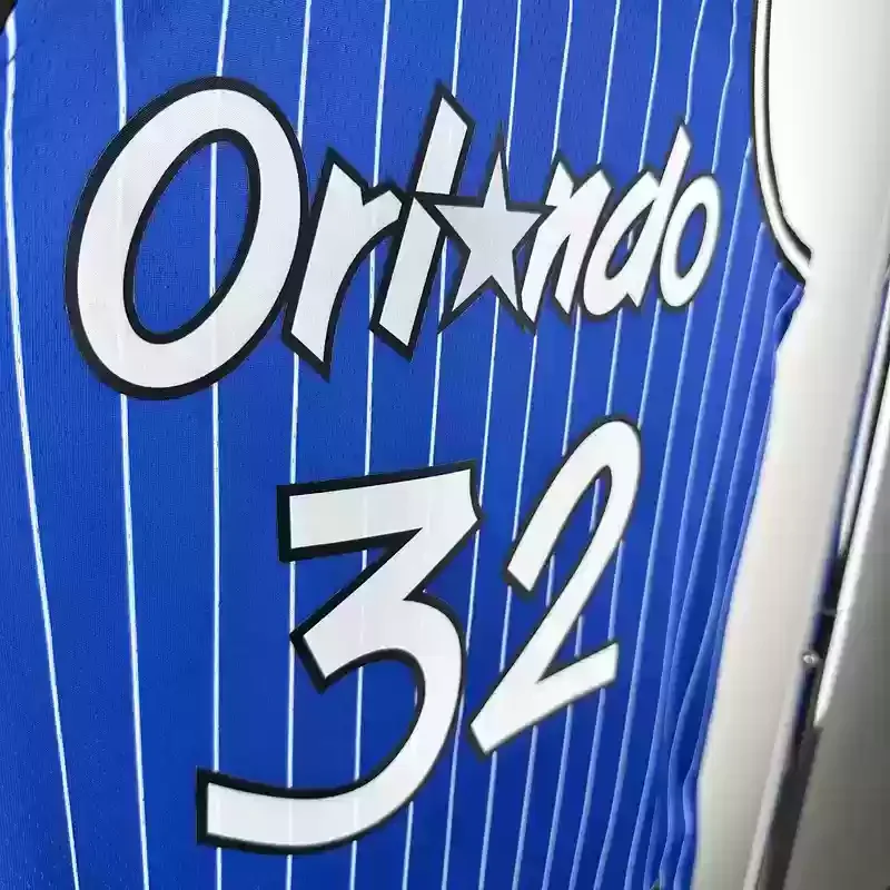 2019 Retro Orlando Magic Basketball Jersey #32 ONEAL Blue