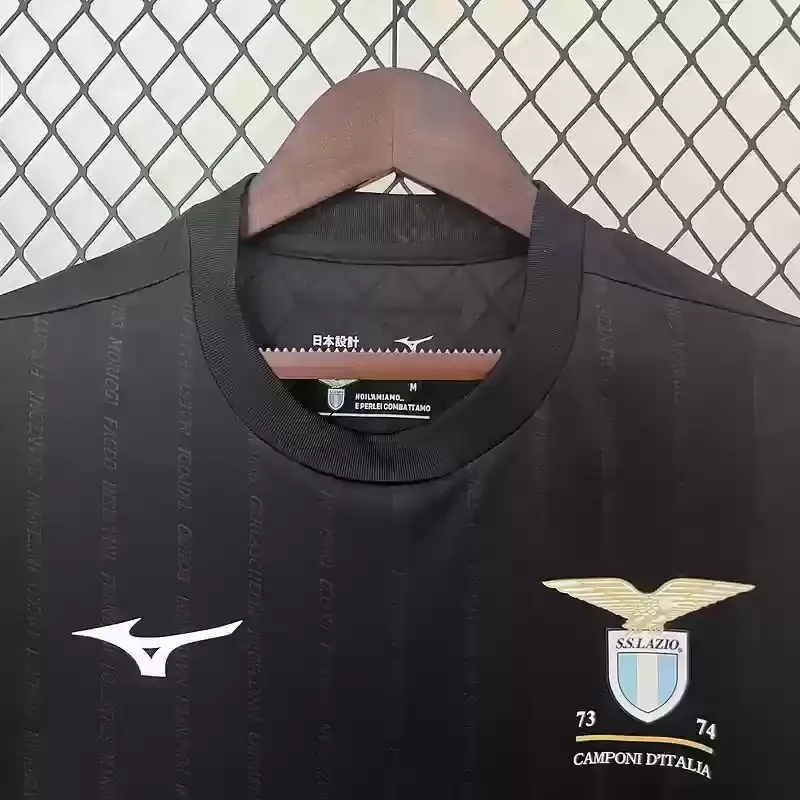 24/25 Lazio Jersey for 50th Anniversary Black S-4XL