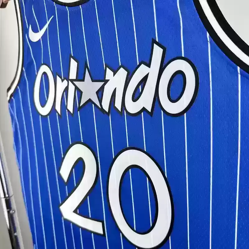 2019 Retro Orlando Magic Basketball Jersey #20 FULTZ Blue