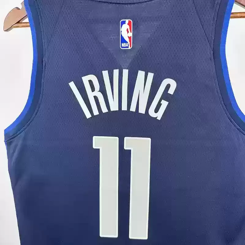 Dallas Mavericks Snow Mountain #11 IRVING Basketball Jersey