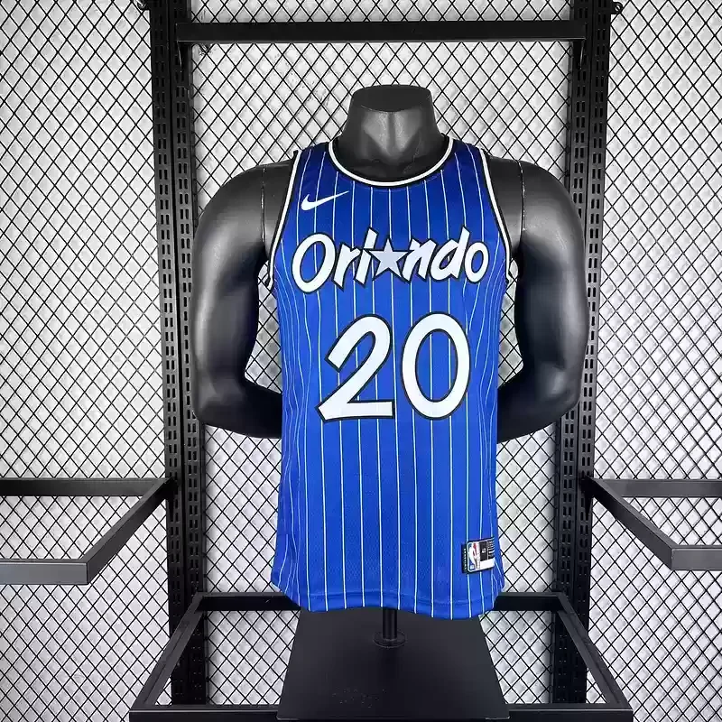 2019 Retro Orlando Magic Basketball Jersey #20 FULTZ Blue