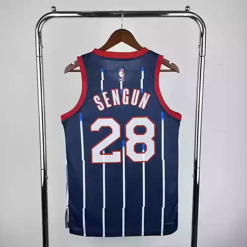 2023 Basketball Adult jersey for Houston Rockets #28 SENGUN