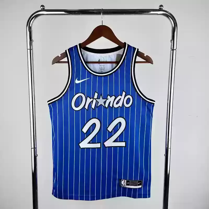 2019 Retro Orlando Magic Basketball Jersey #22 WAGNER Blue