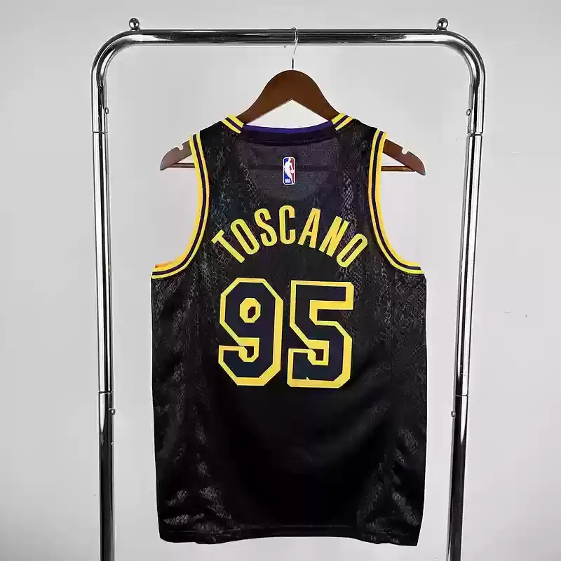 Los Angeles Lakers Snakeskin #95 ANDERSON basketball jersey