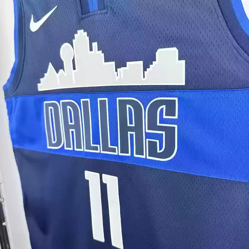 Dallas Mavericks Snow Mountain #11 IRVING Basketball Jersey