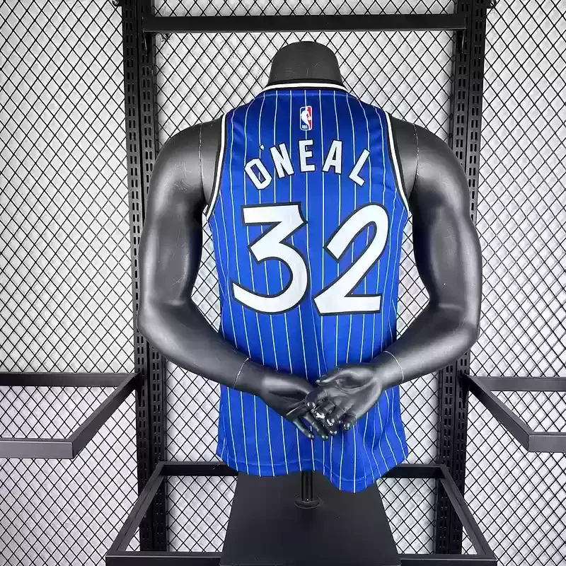 2019 Retro Orlando Magic Basketball Jersey #32 ONEAL Blue