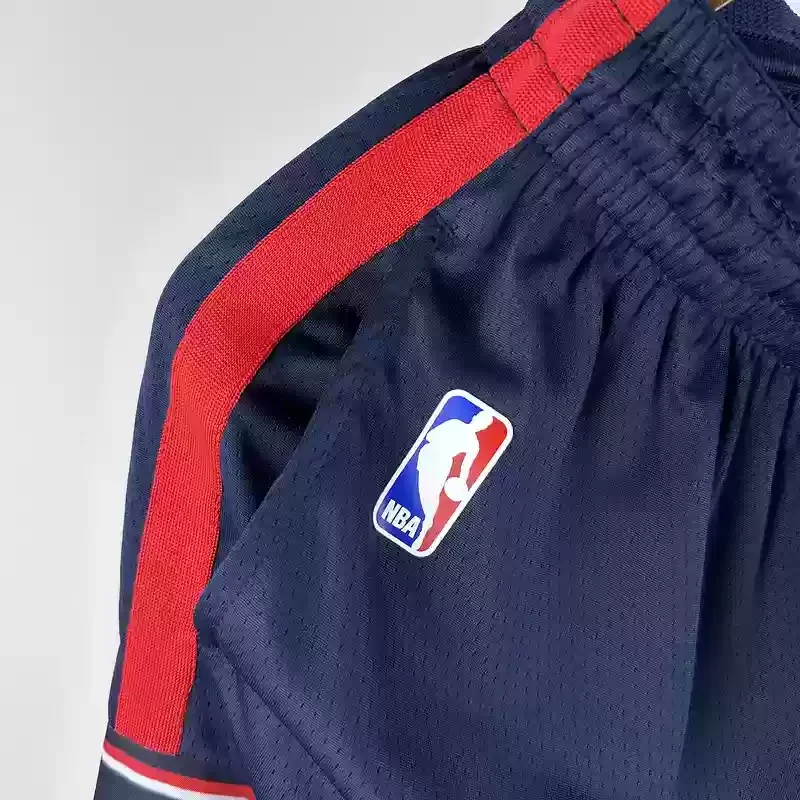 2024 Philadelphia 76ers Basketball Shorts City Edition Blue