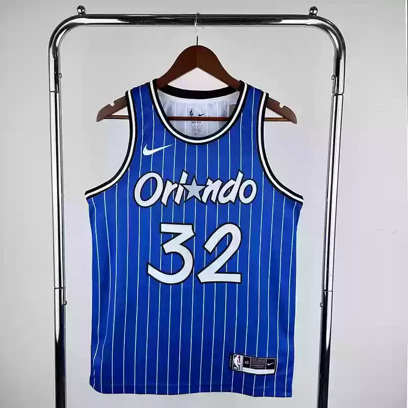 2019 Retro Orlando Magic Basketball Jersey #32 ONEAL Blue