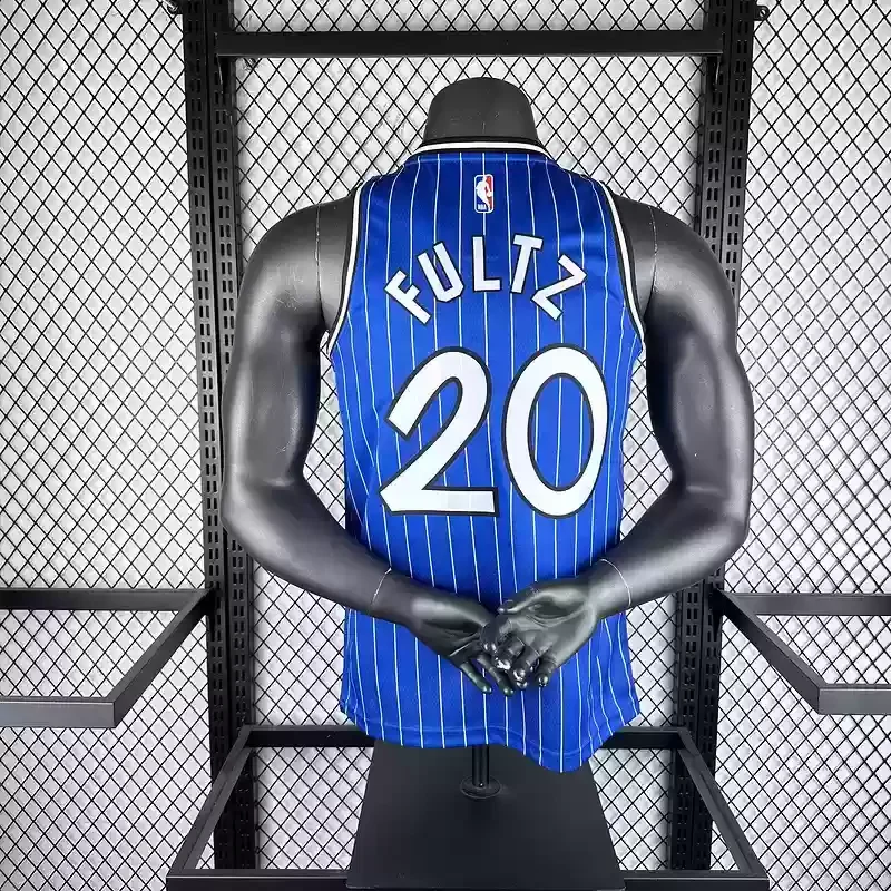 2019 Retro Orlando Magic Basketball Jersey #20 FULTZ Blue