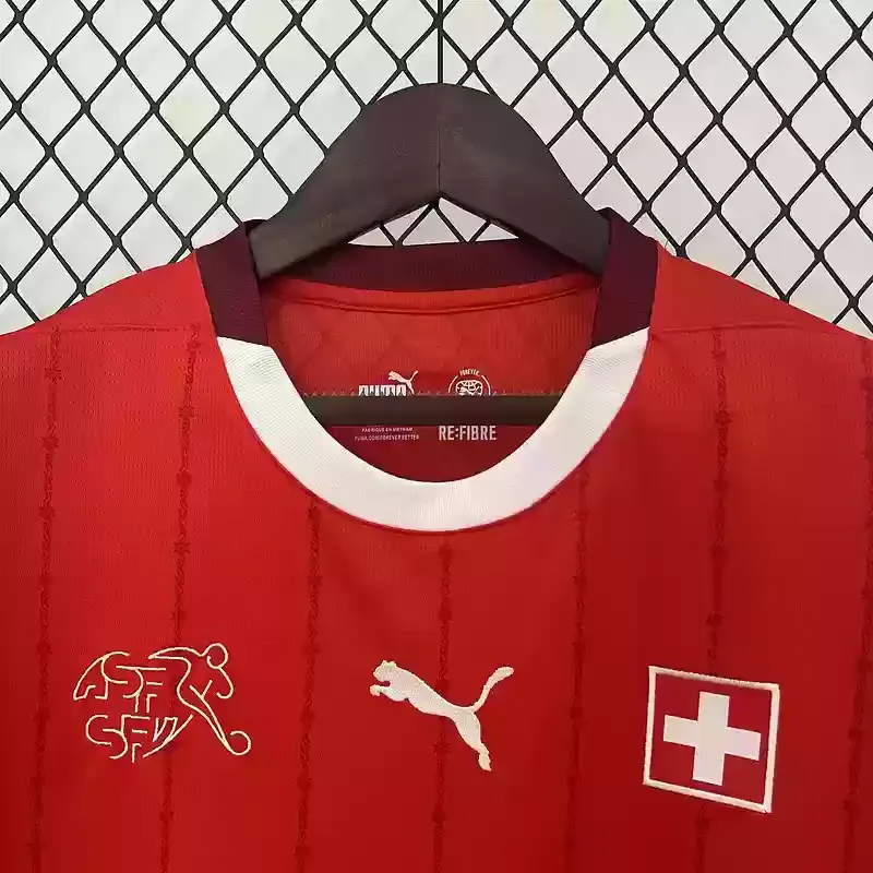 2024 Switzerland National Team Jersey Home S-4XL