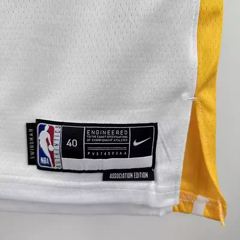 Golden State Warriors V-neck white #30 Mexico basketball jersey