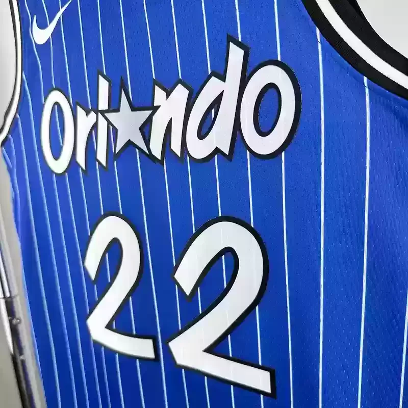 2019 Retro Orlando Magic Basketball Jersey #22 WAGNER Blue