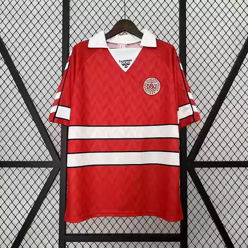 1988 Denmark Jersey Retro Home S-XXL