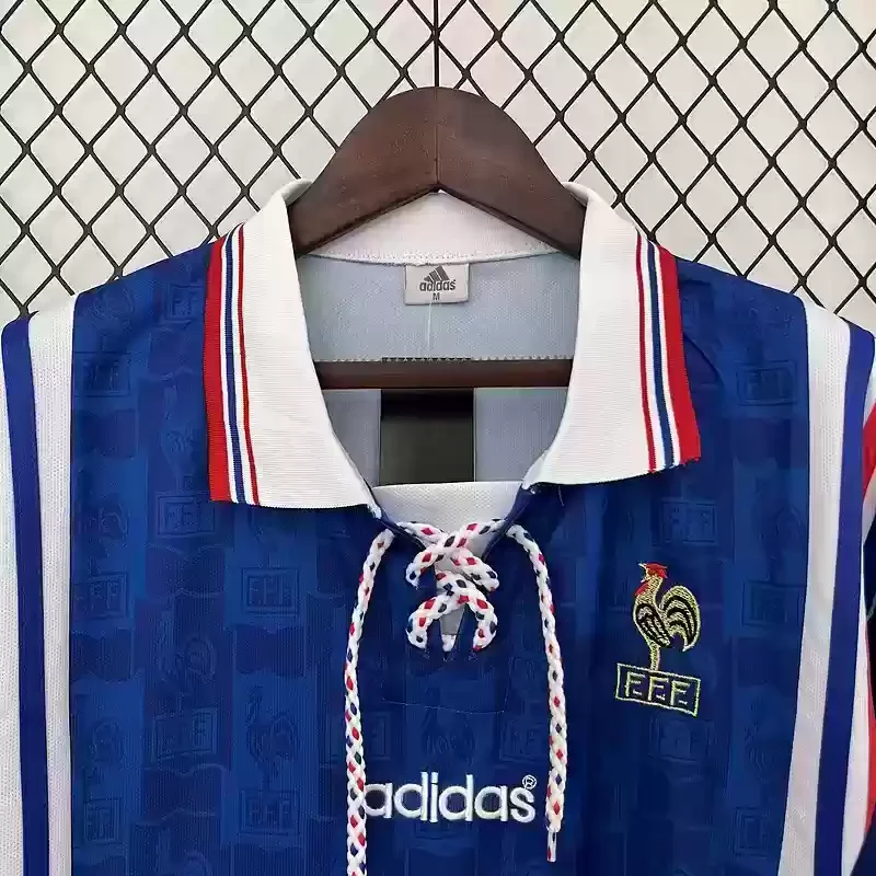 1996 France Jersey Retro Home S-XXL