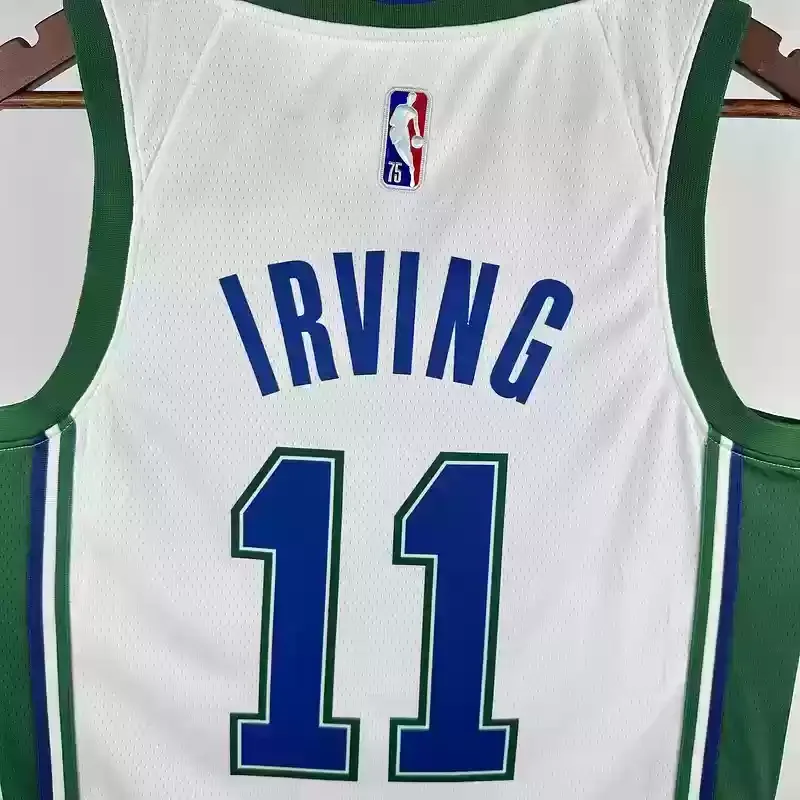 75th Years Dallas Mavericks #11 IRVING Basketball Jersey