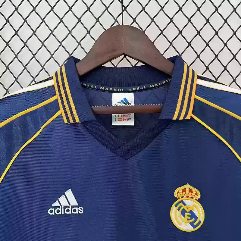 98/00 Real Madrid Jersey Retro Third Away S-XXL