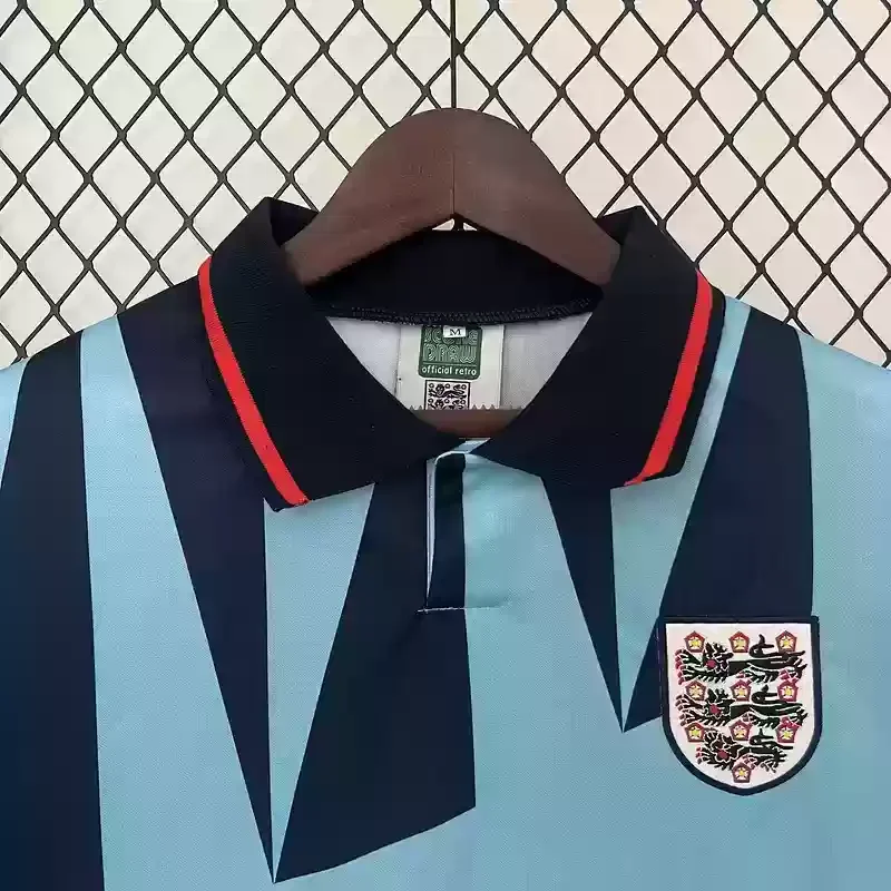 1992 England Jersey Third Away Retro