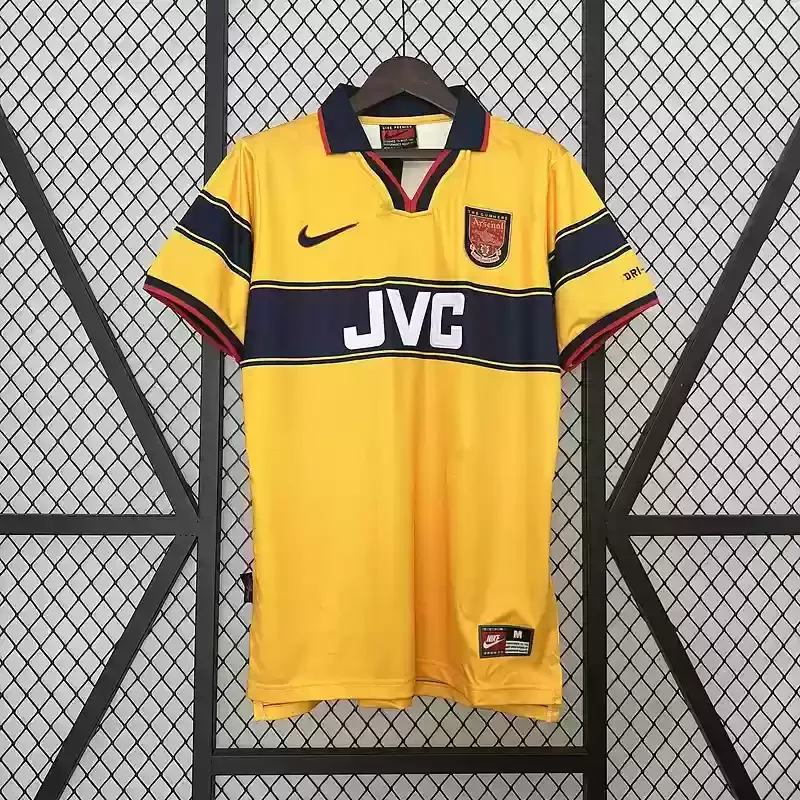 97/99 Arsenal Jersey Retro Away S-XXL