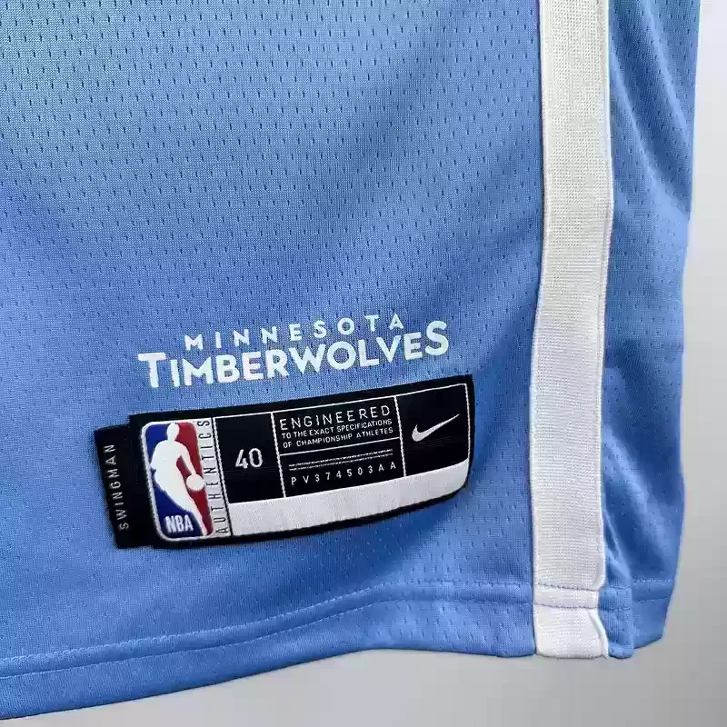 Minnesota Timberwolves Basketball jersey North Carolina #5 EDWARDS