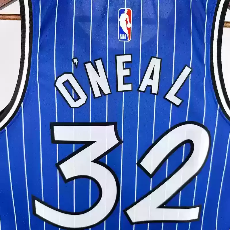 2019 Retro Orlando Magic Basketball Jersey #32 ONEAL Blue