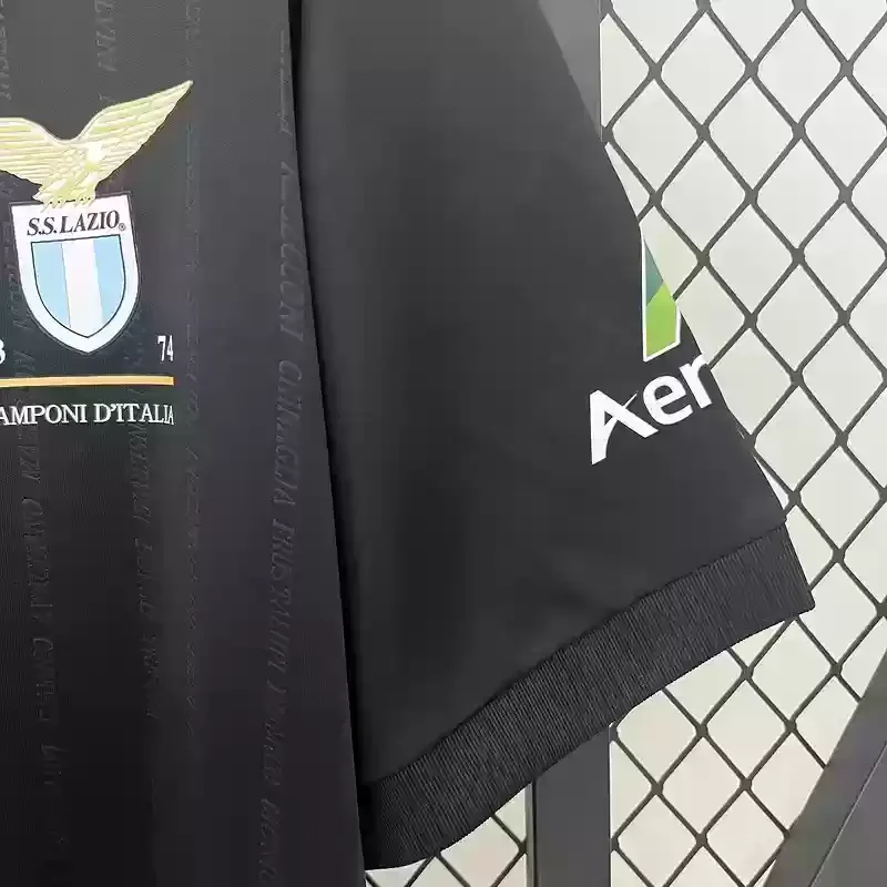 24/25 Lazio Jersey for 50th Anniversary Black S-4XL