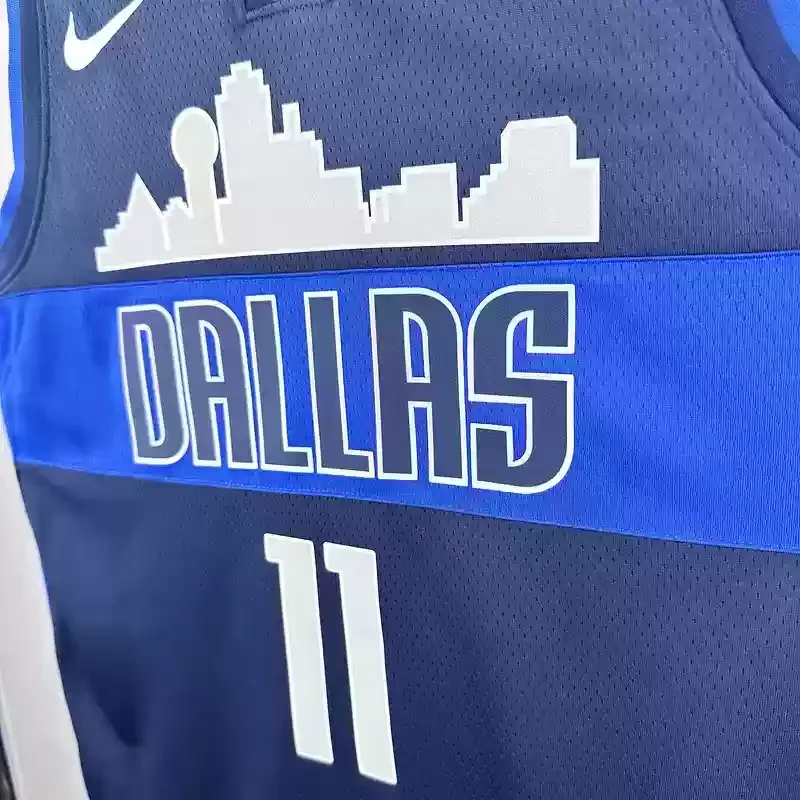 Dallas Mavericks Snow Mountain #11 IRVING Basketball Jersey