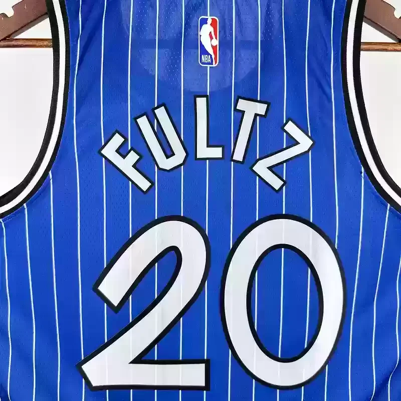 2019 Retro Orlando Magic Basketball Jersey #20 FULTZ Blue