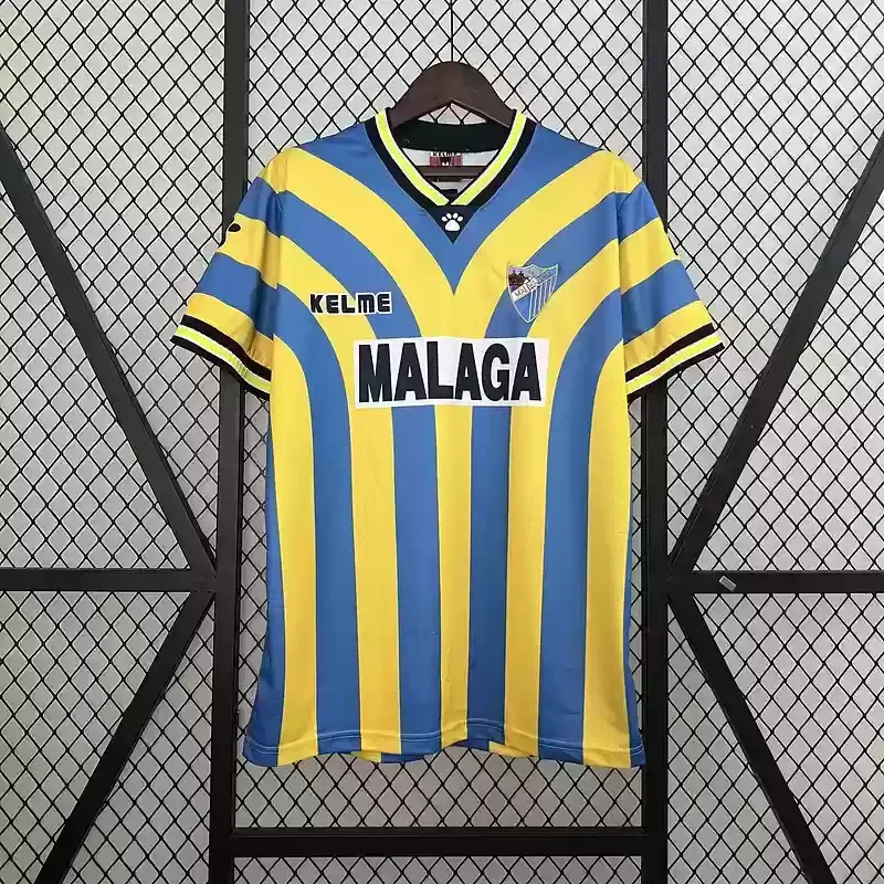 97-98 Malaga Away Retro Football Jersey