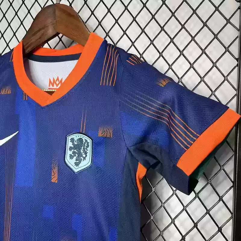 2024 Netherlands away Holland kids football jersey